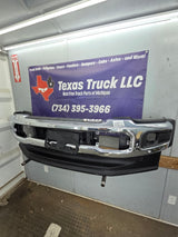2023-2025 Ford Super Duty F450 F550 Front Bumper - Chrome