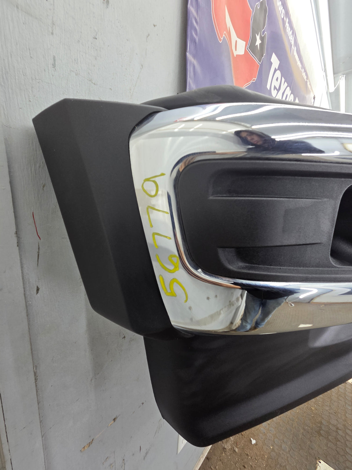 2023-2025 Ford Super Duty F450 F550 Front Bumper - Chrome