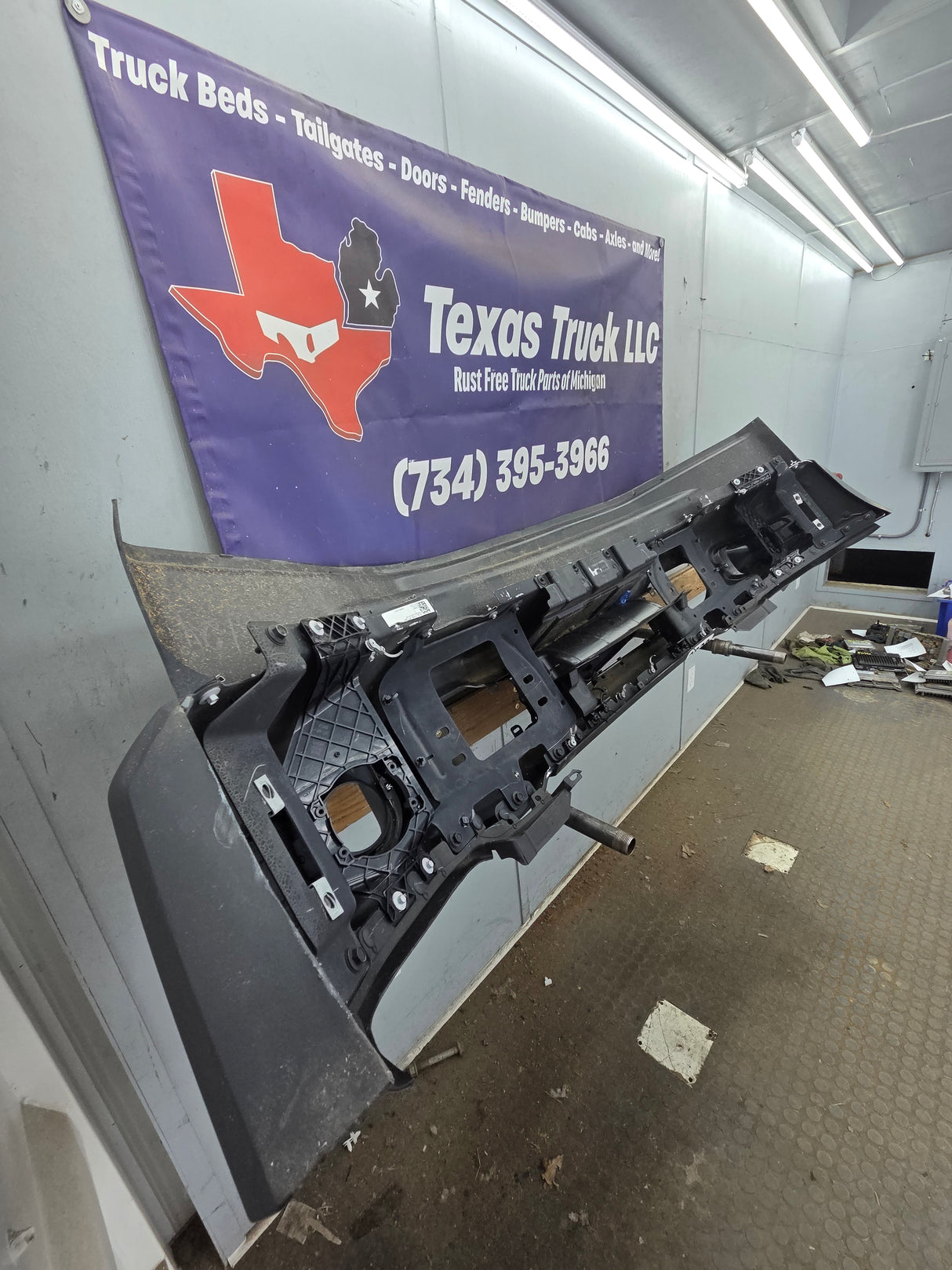 2023-2025 Ford Super Duty F450 F550 Front Bumper - Chrome