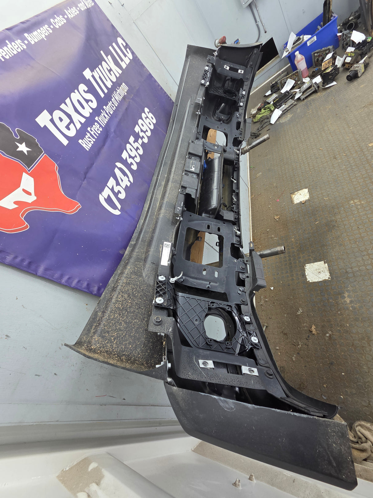 2023-2025 Ford Super Duty F450 F550 Front Bumper - Chrome