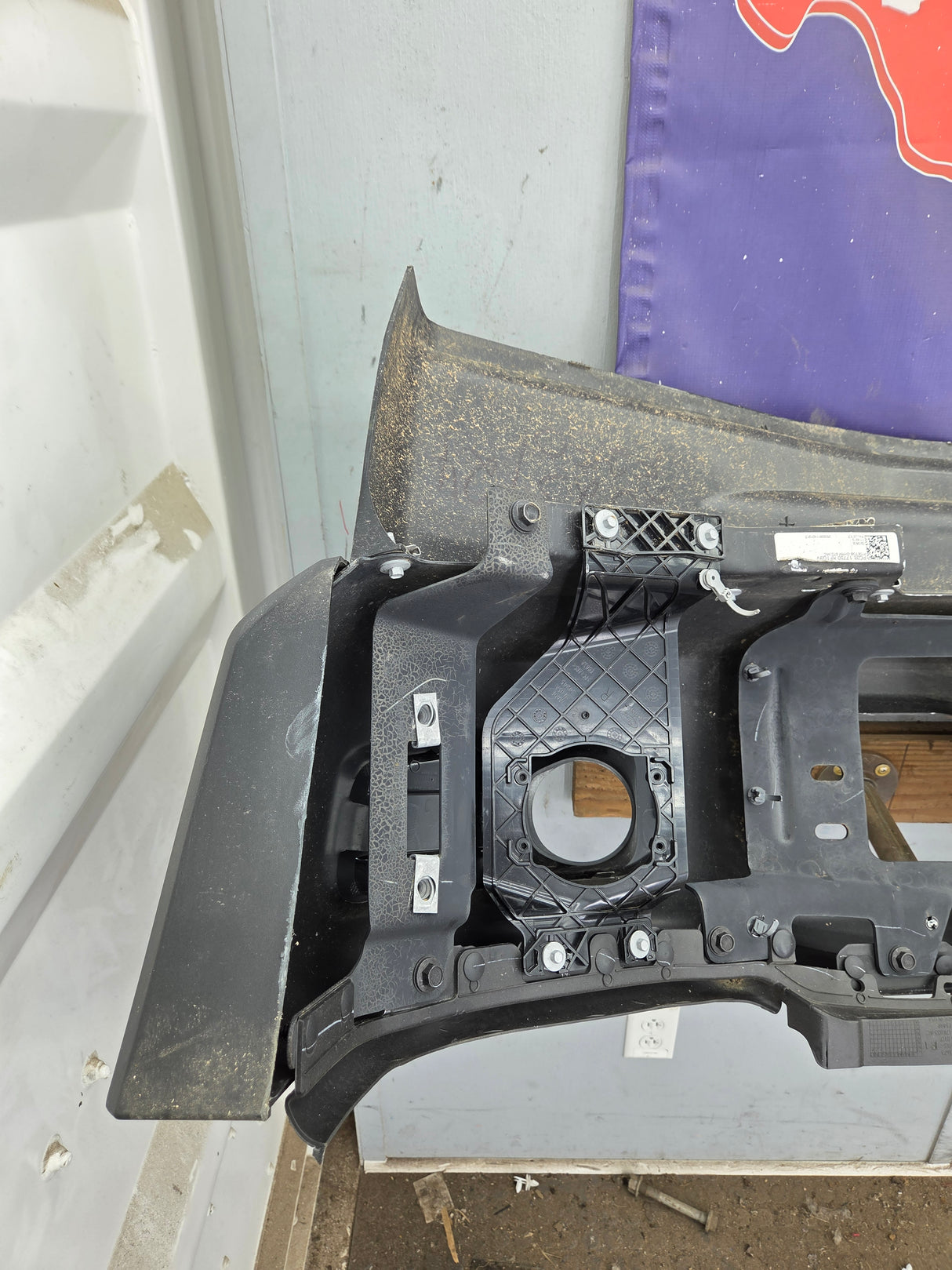 2023-2025 Ford Super Duty F450 F550 Front Bumper - Chrome