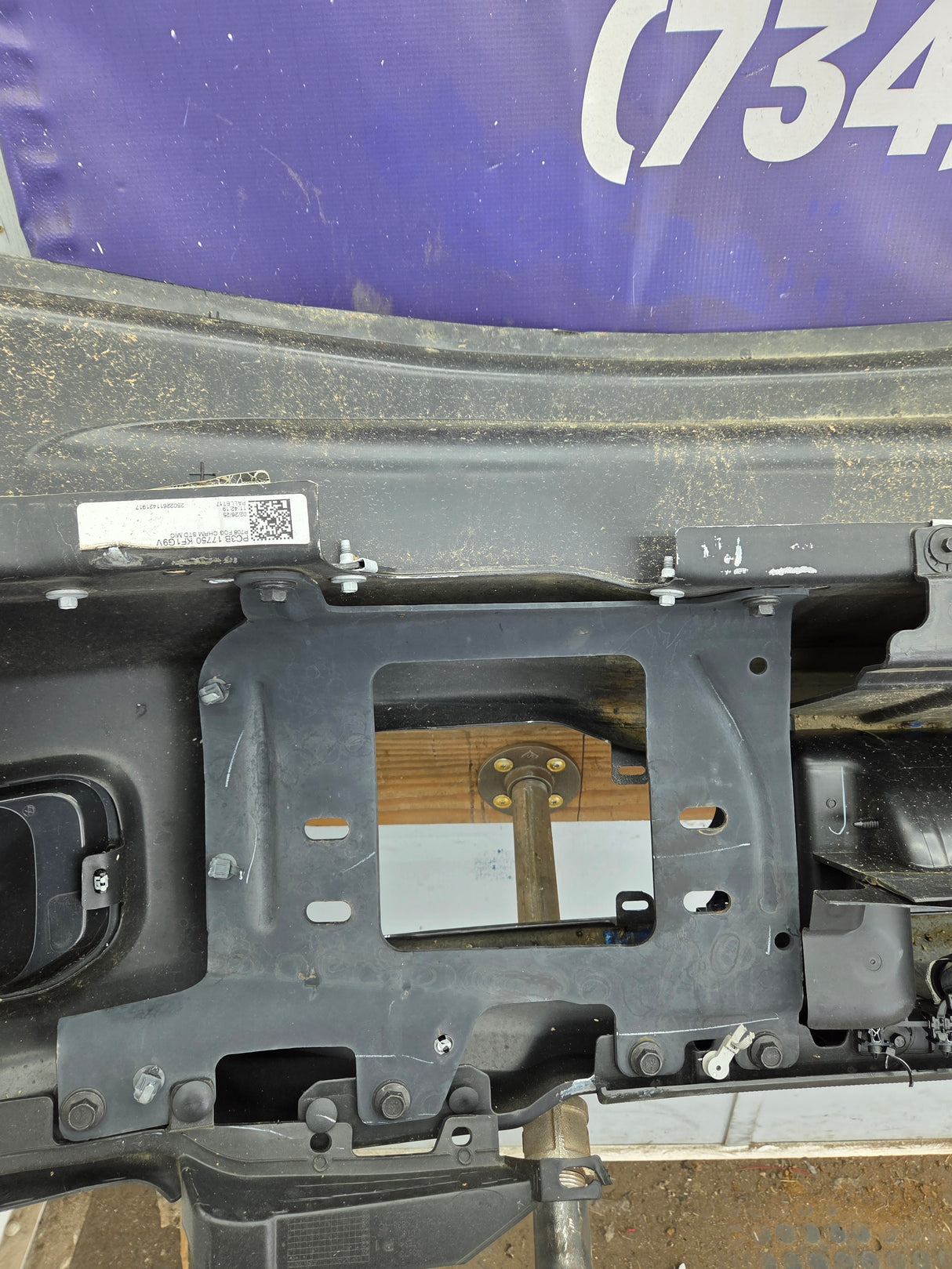 2023-2025 Ford Super Duty F450 F550 Front Bumper - Chrome