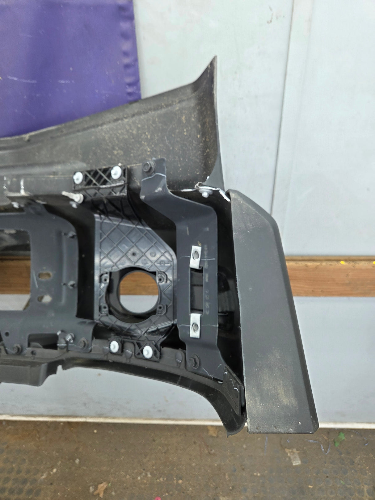 2023-2025 Ford Super Duty F450 F550 Front Bumper - Chrome