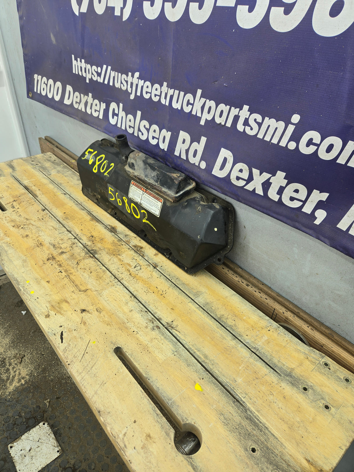 1999-2003 7.3L Power Stroke Driver Side Valve Cover Rust Free!