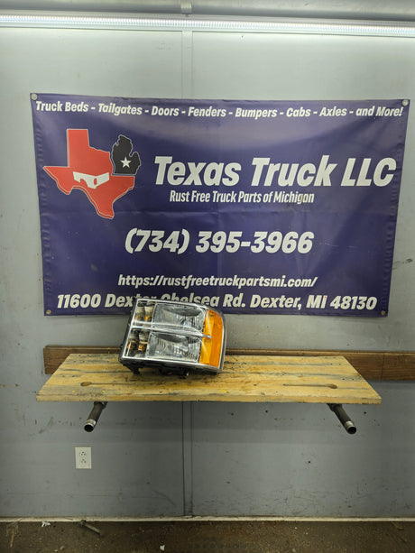 2007-2013 GMC Sierra 1500 2500HD 3500 HD LH Driver Side Halogen Headlight