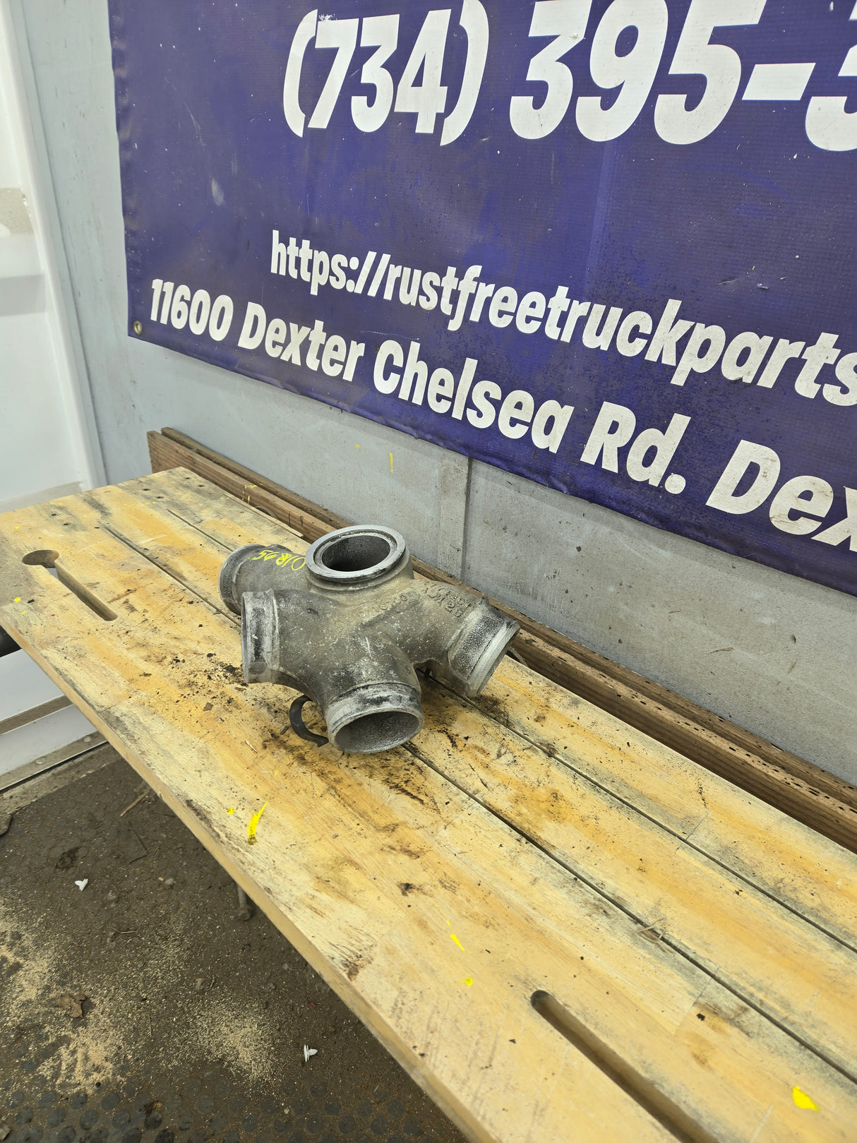 2000-2003 7.3L Power Stroke Air Intake Horn Spyder Spider 3" Late version