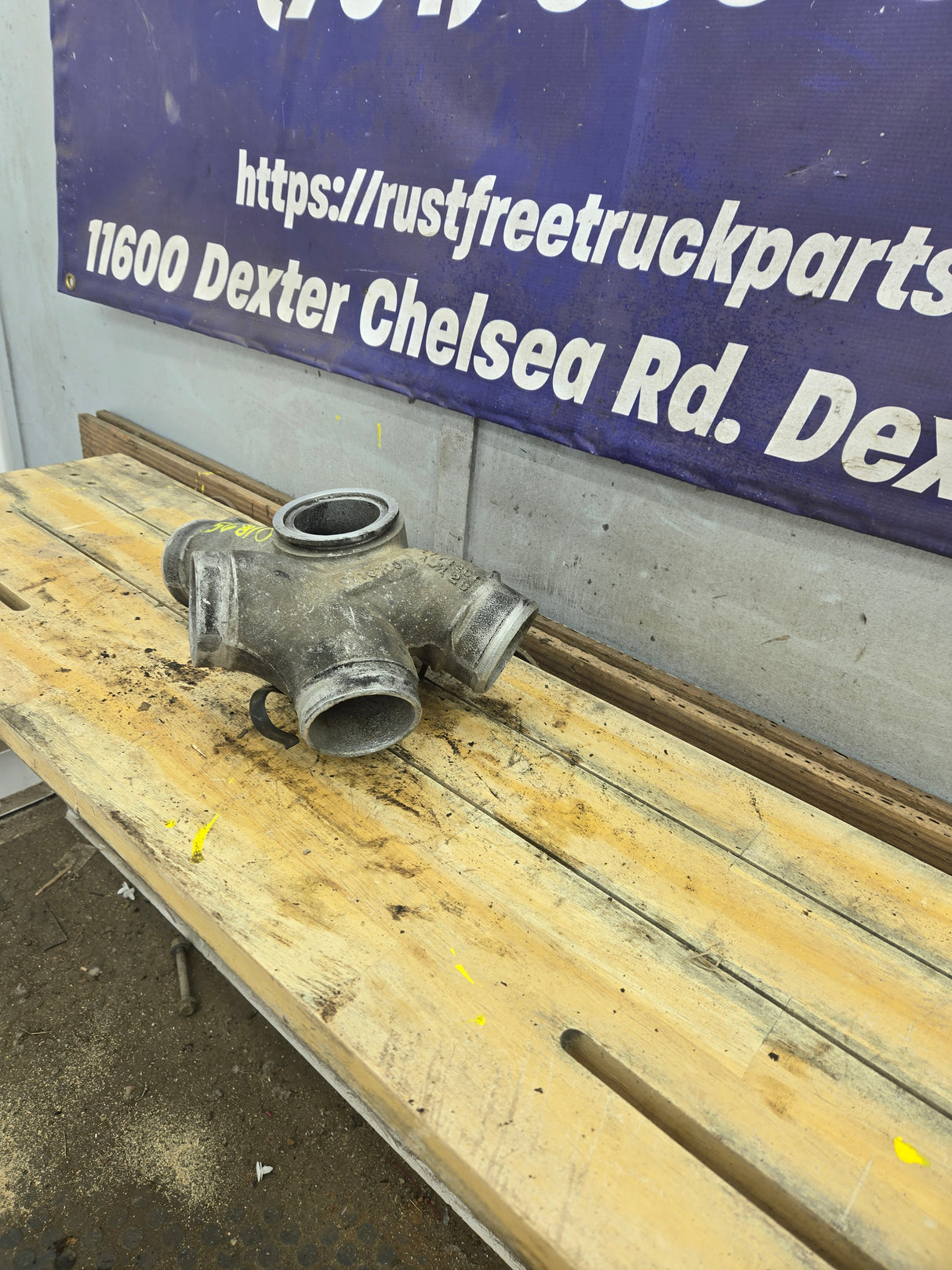 2000-2003 7.3L Power Stroke Air Intake Horn Spyder Spider 3" Late version