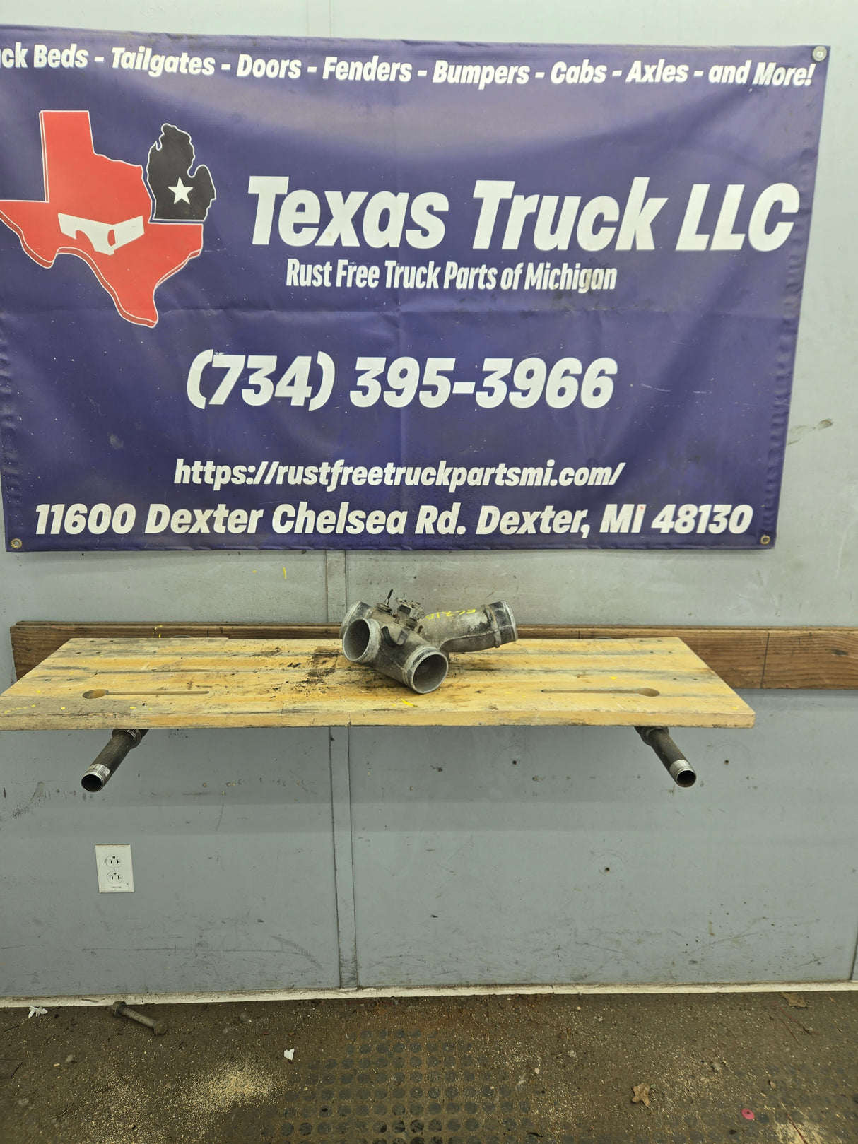 2000-2003 7.3L Power Stroke Air Intake Horn Spyder Spider 3" Late version