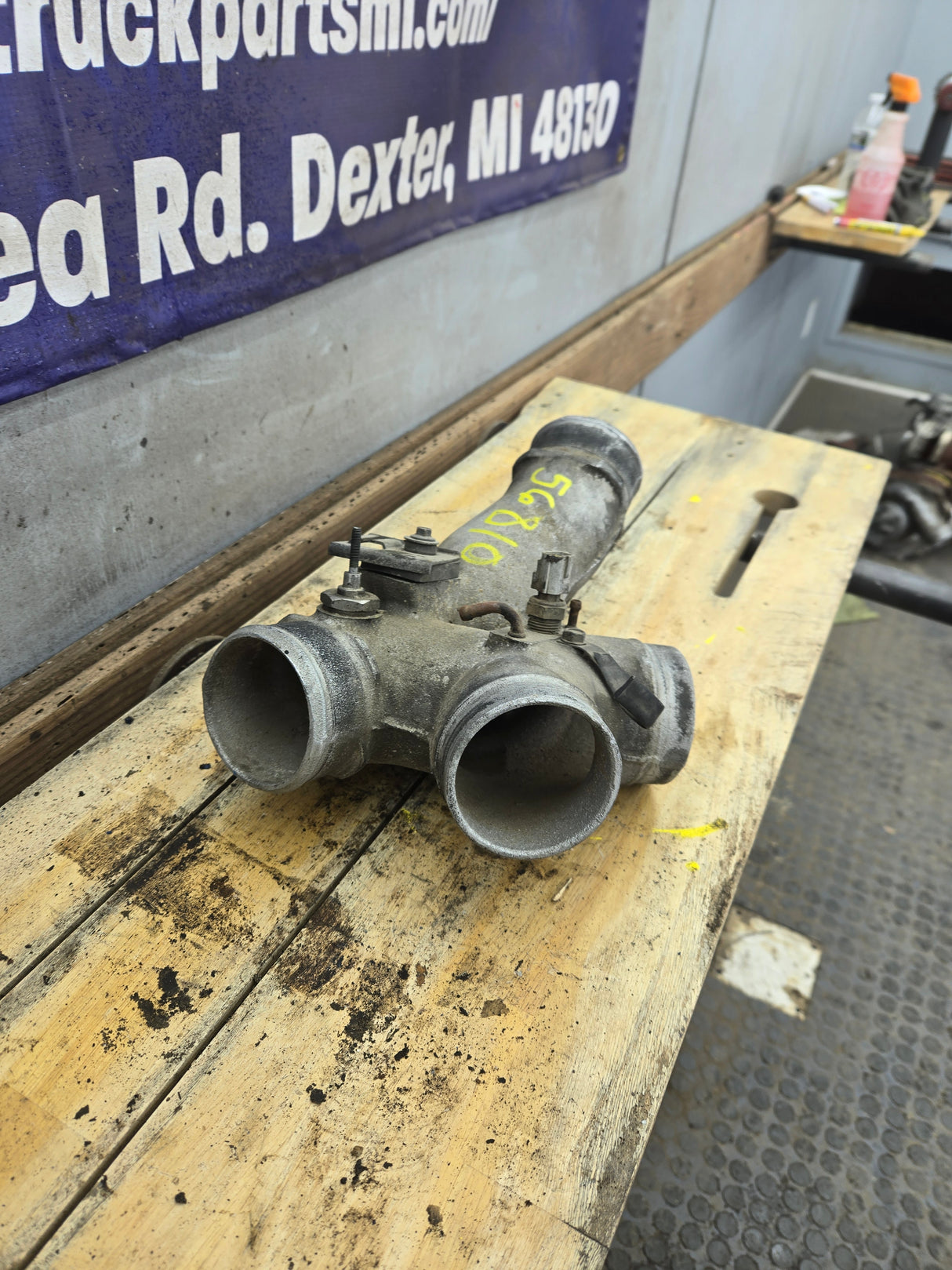 2000-2003 7.3L Power Stroke Air Intake Horn Spyder Spider 3" Late version