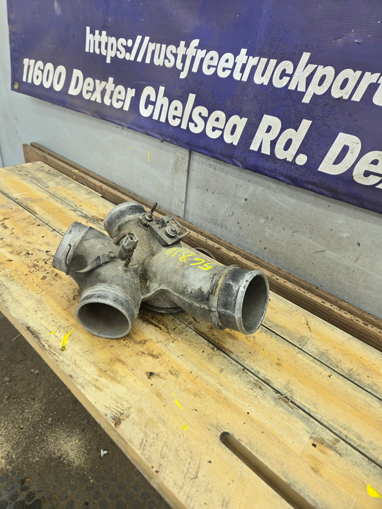 2000-2003 7.3L Power Stroke Air Intake Horn Spyder Spider 3" Late version