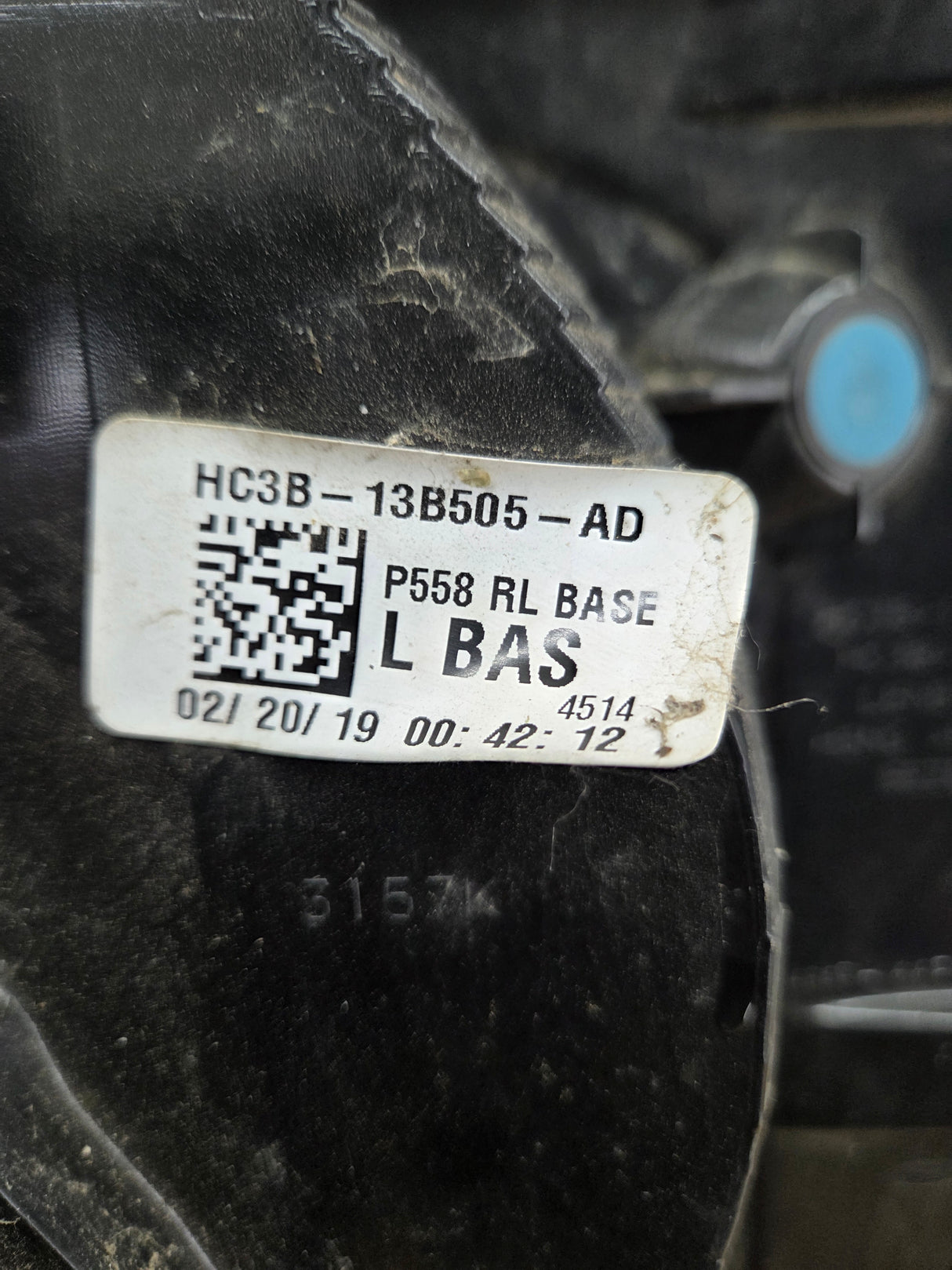 2017-2019 Ford Super Duty F250 F350 F450 F550 LH Driver Side Tail Light Halogen HC3B-13B505-AD