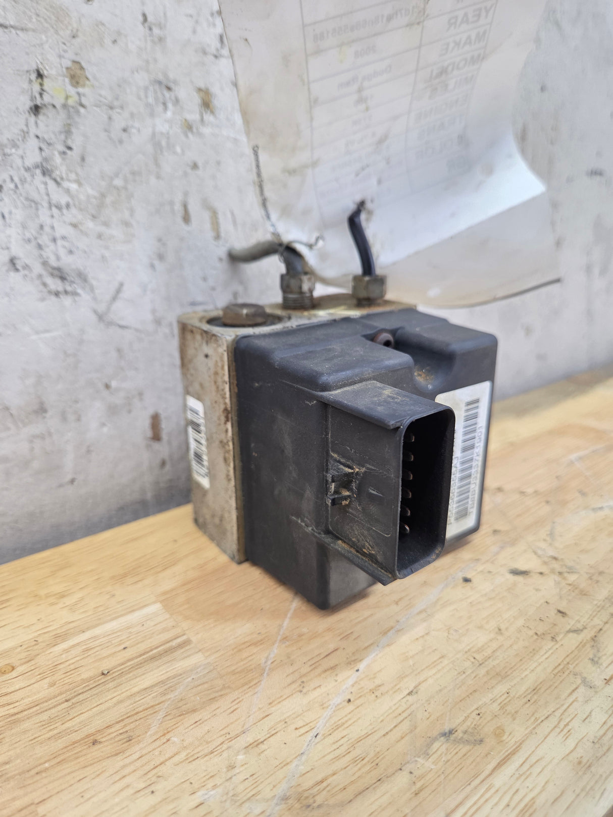 2008 Dodge Ram 1500 ABS Pump Module Control Assembly - P55366355AJ