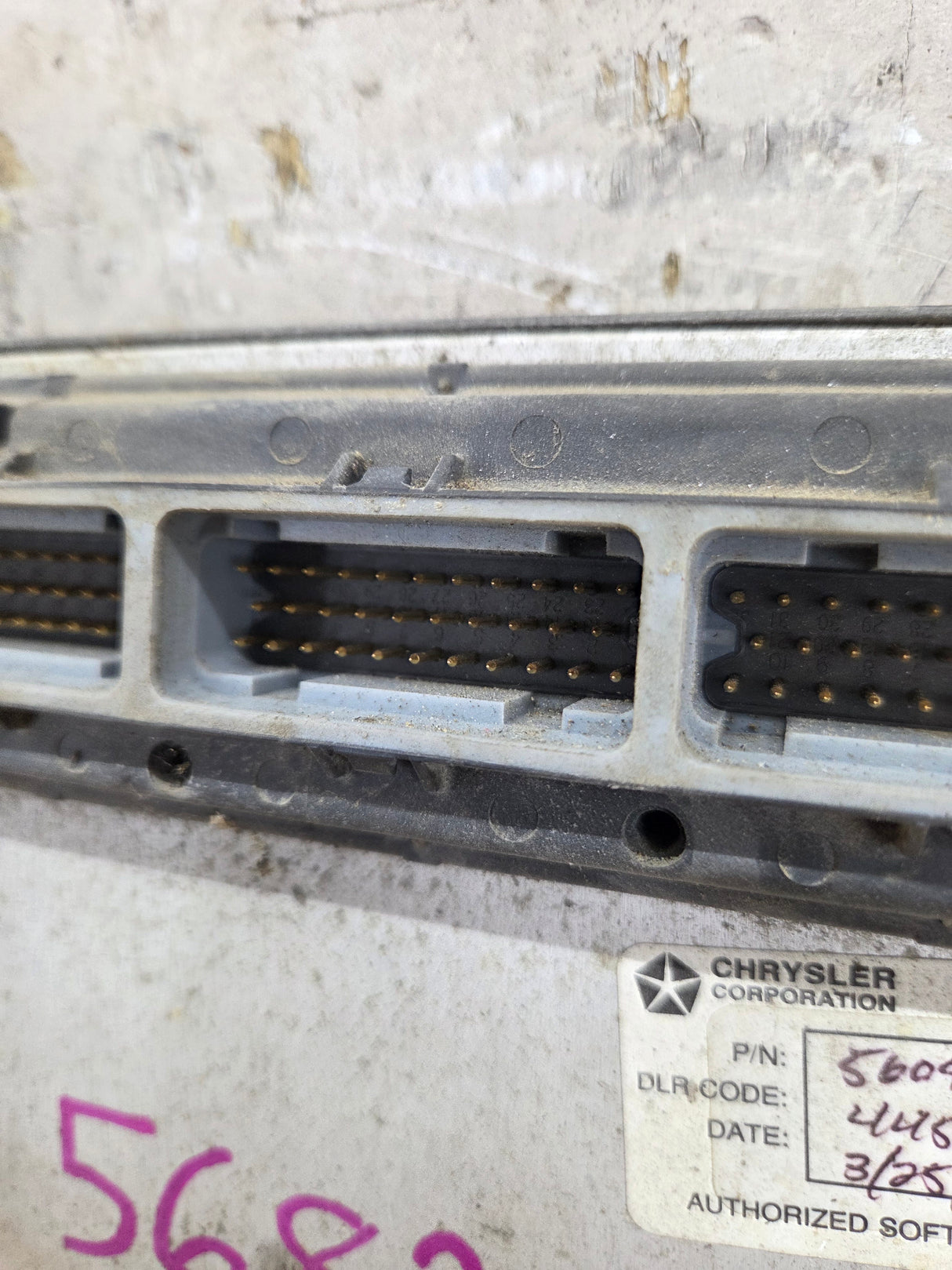 1997 Dodge Ram 2500/3500 5.9L CUMMINS PCM P56040504AC
