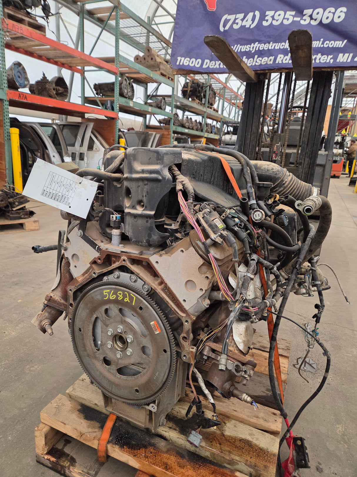 2011 Chevrolet GMC 1500 4.8L Engine LS Vortec Gas Engine 169k Miles