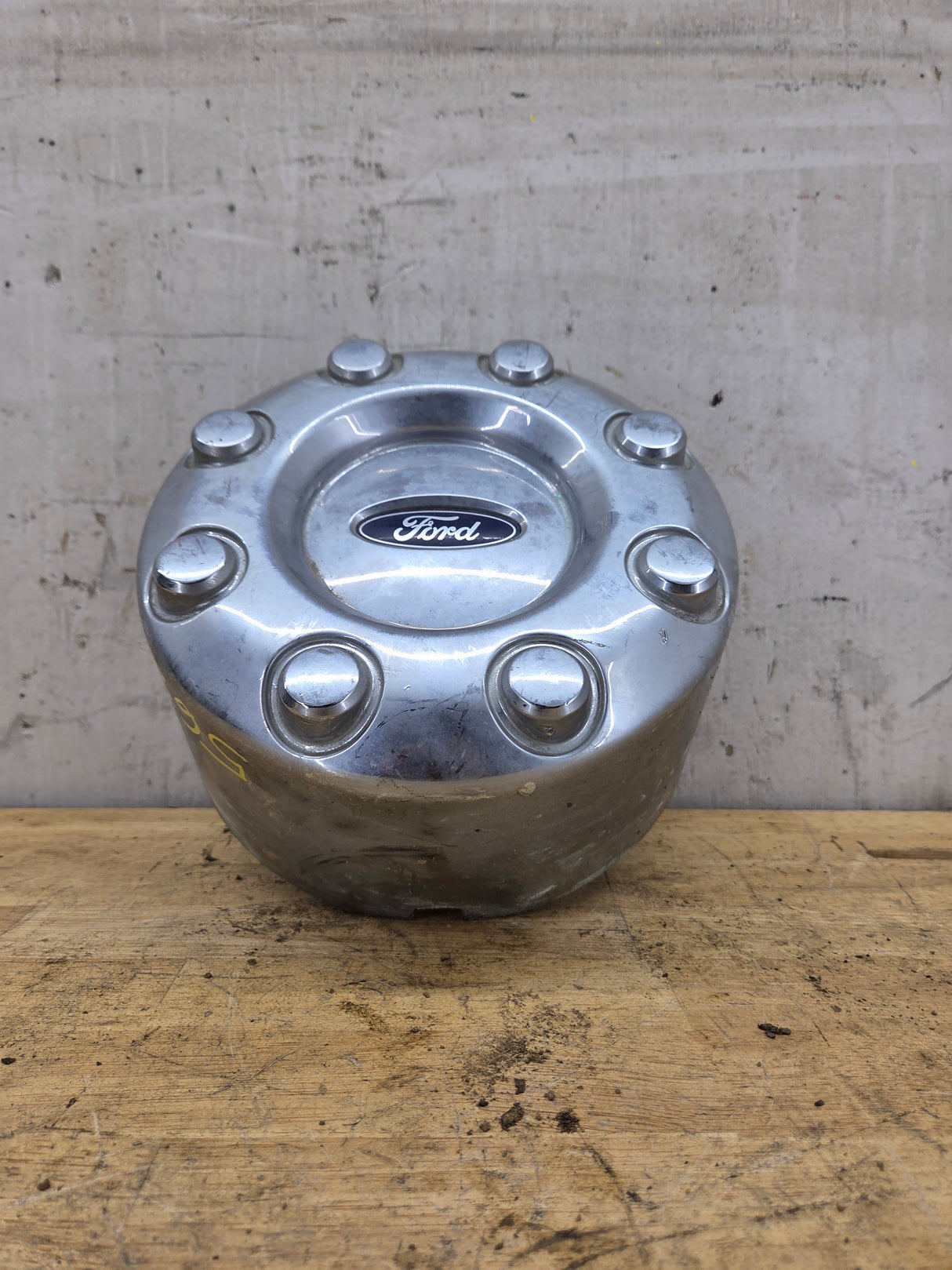 2008-2016 Ford Super Duty F350 Rear DUALLY Hub Cap Chrome Center Cap 8 LUG