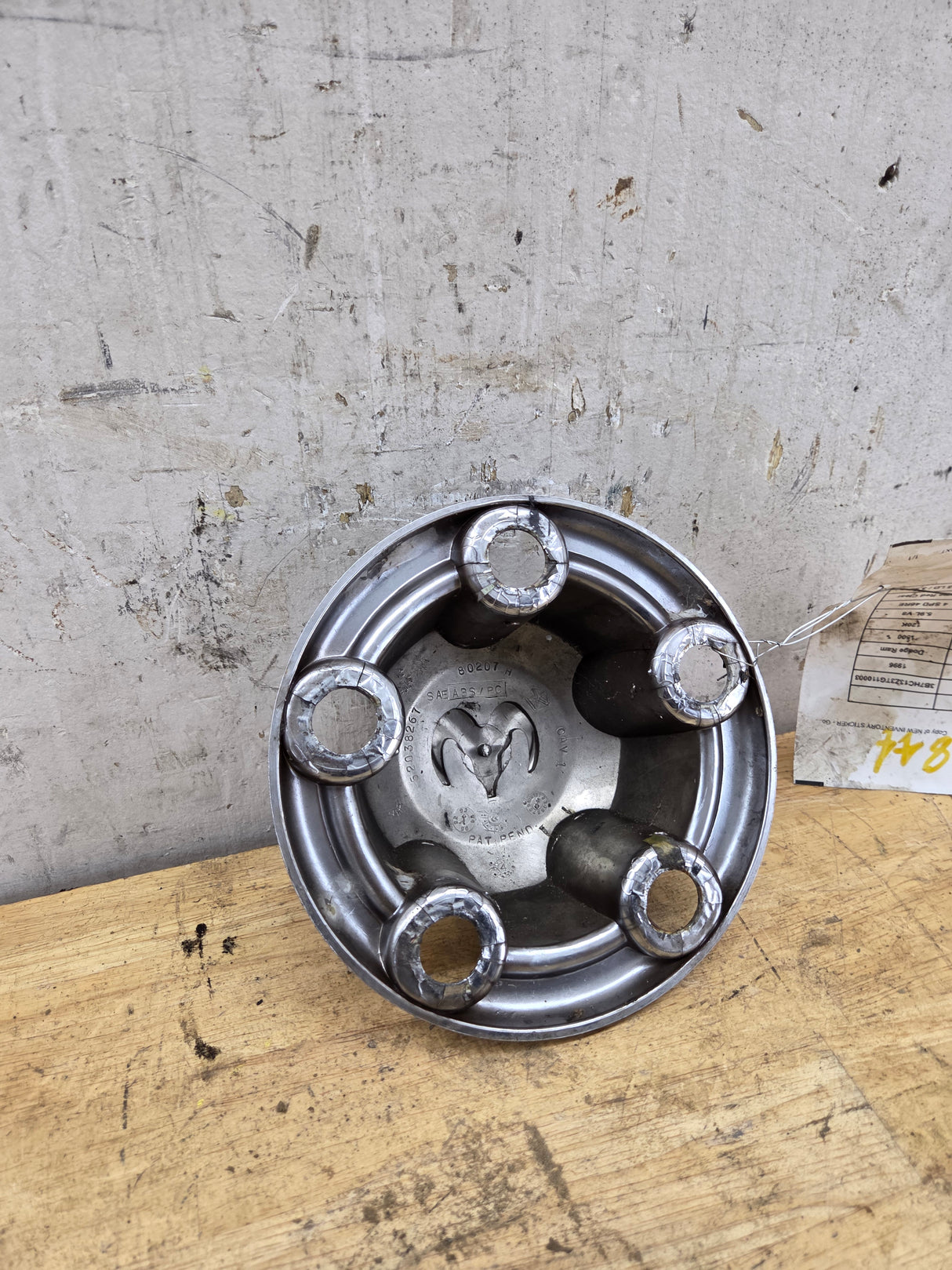 1994-2001 Dodge Ram 1500 OEM Center Wheel Cap Hub Cap 2nd Gen