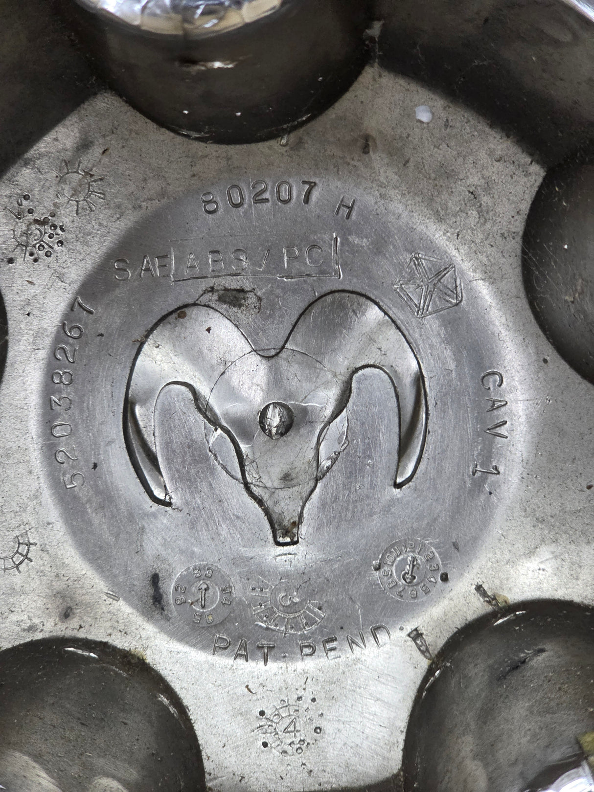 1994-2001 Dodge Ram 1500 OEM Center Wheel Cap Hub Cap 2nd Gen