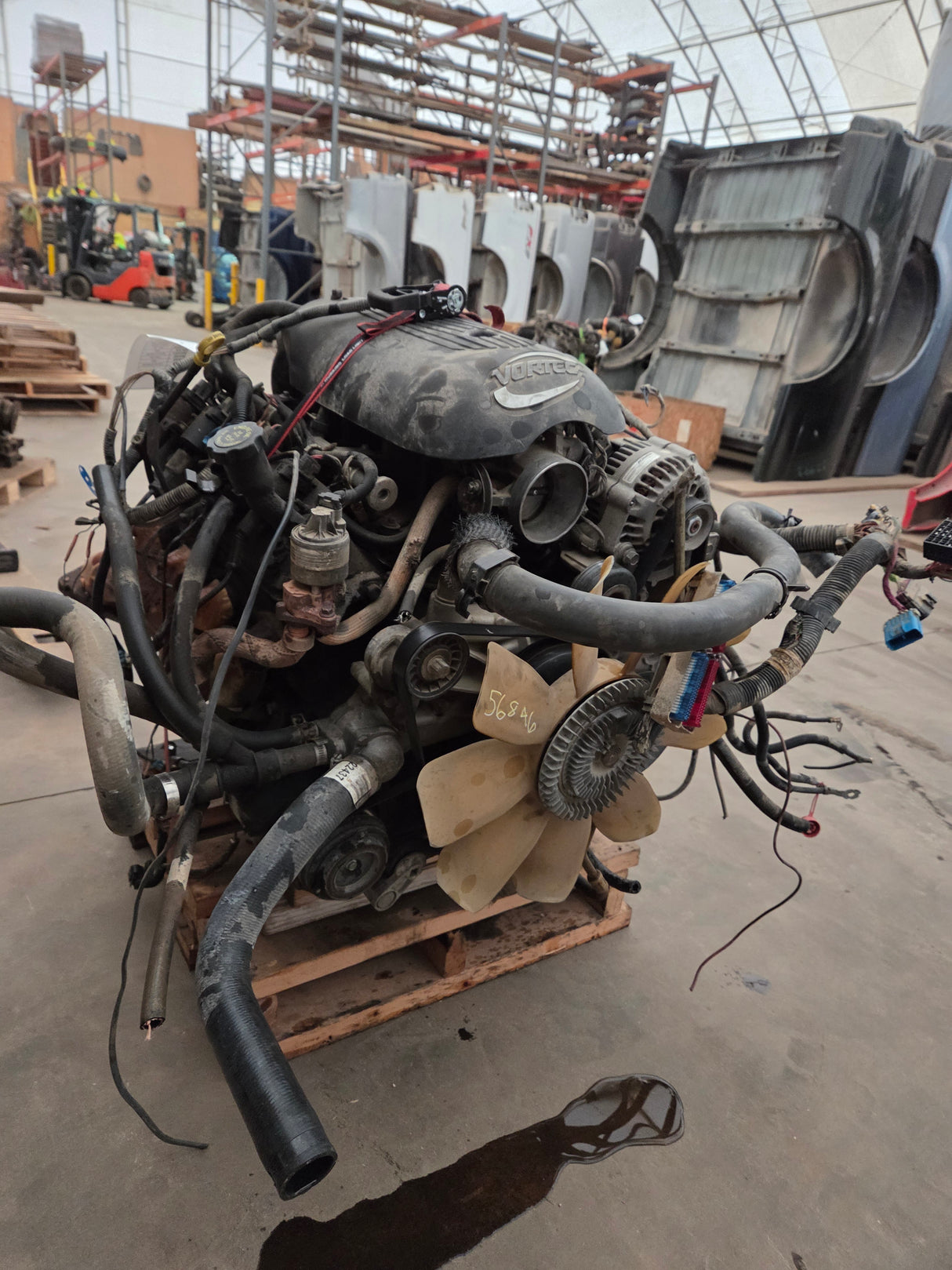 2002 Chevrolet GMC 2500 2500HD 3500HD 6.0L Engine LS Vortec Gas Engine Runs Good