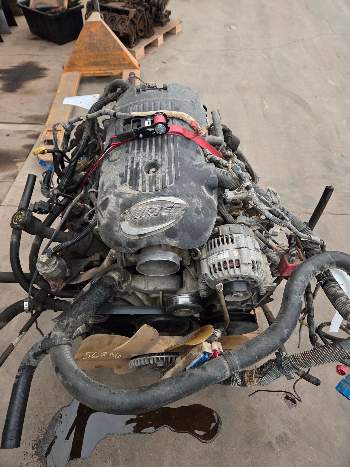 2002 Chevrolet GMC 2500 2500HD 3500HD 6.0L Engine LS Vortec Gas Engine Runs Good