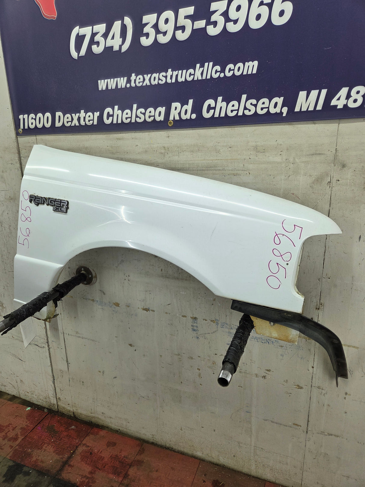 1993-1997 Ford Ranger Passenger Side Front Fender RH