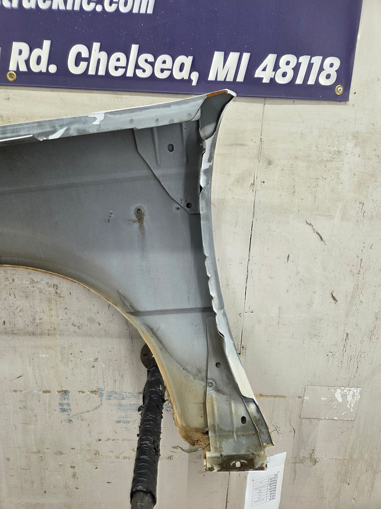 1993-1997 Ford Ranger Passenger Side Front Fender RH