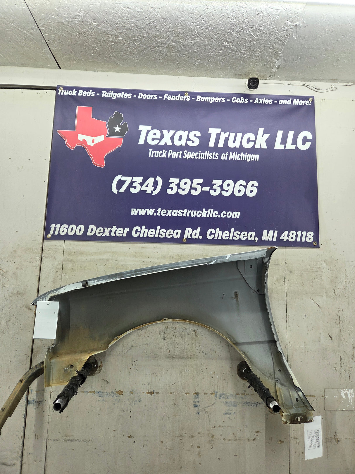 1993-1997 Ford Ranger Passenger Side Front Fender RH