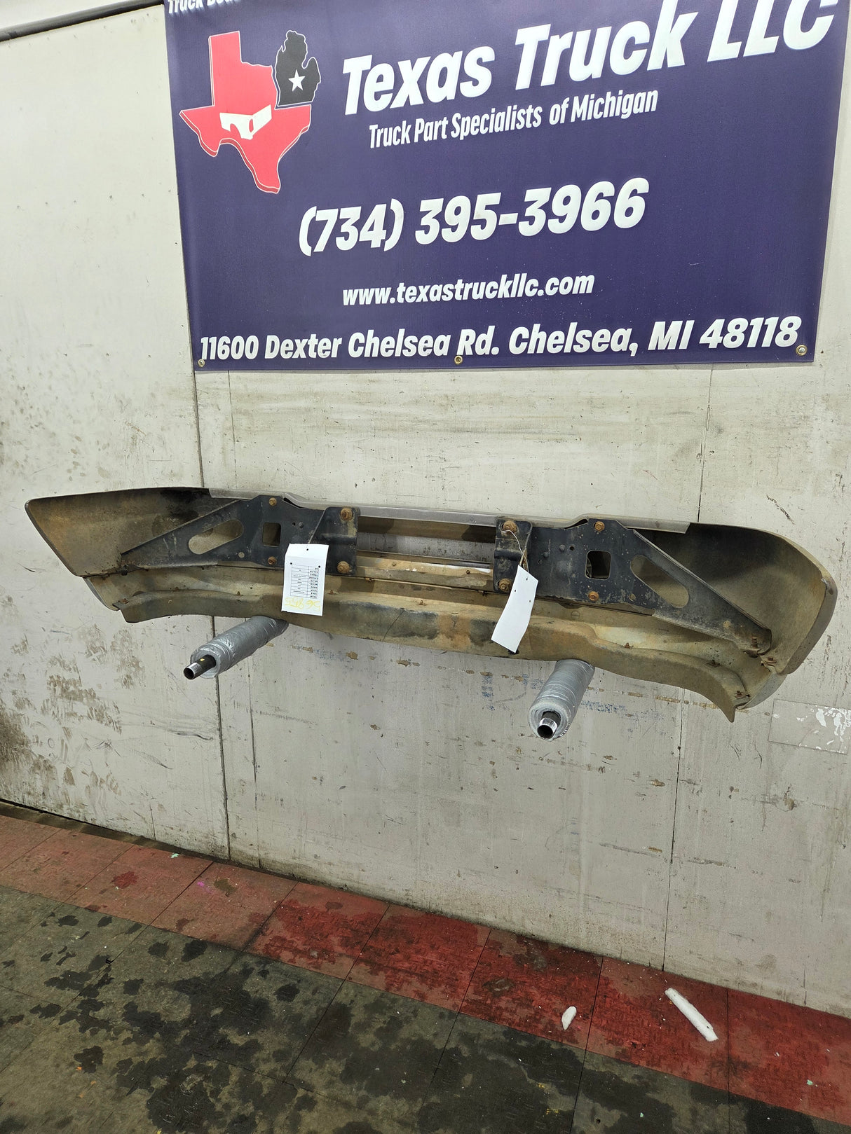 1993-1997 Ford Ranger Front Bumper - Painted