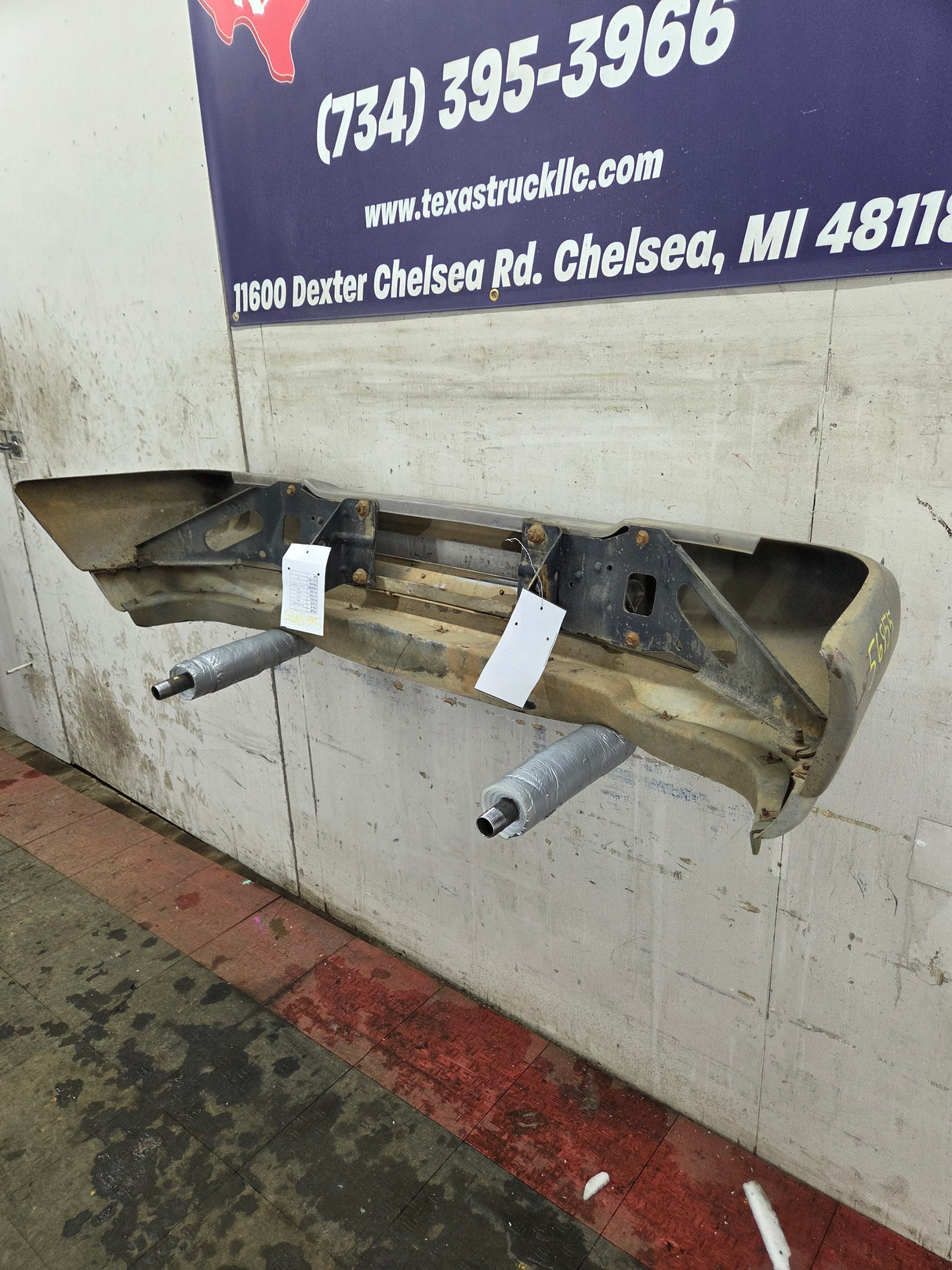 1993-1997 Ford Ranger Front Bumper - Painted