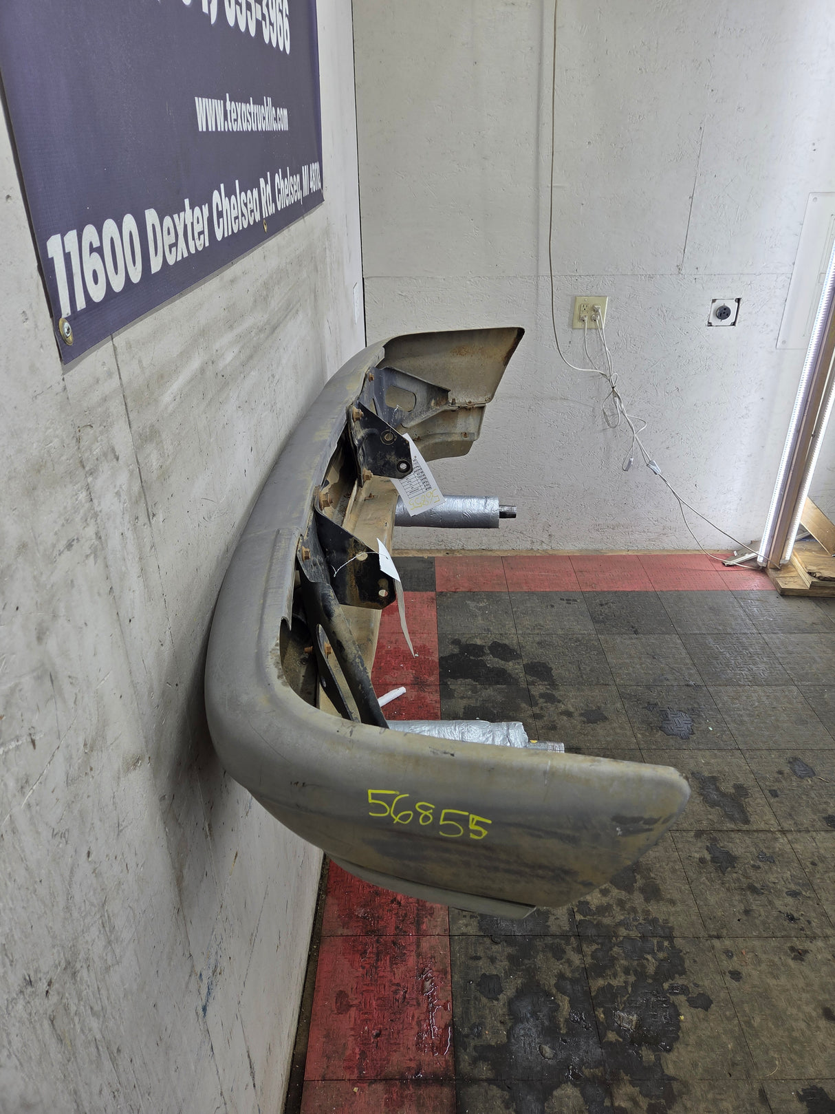 1993-1997 Ford Ranger Front Bumper - Painted