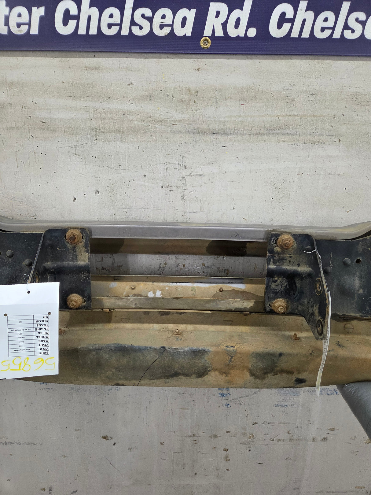 1993-1997 Ford Ranger Front Bumper - Painted