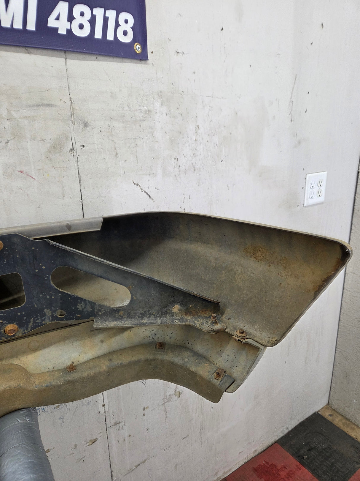 1993-1997 Ford Ranger Front Bumper - Painted