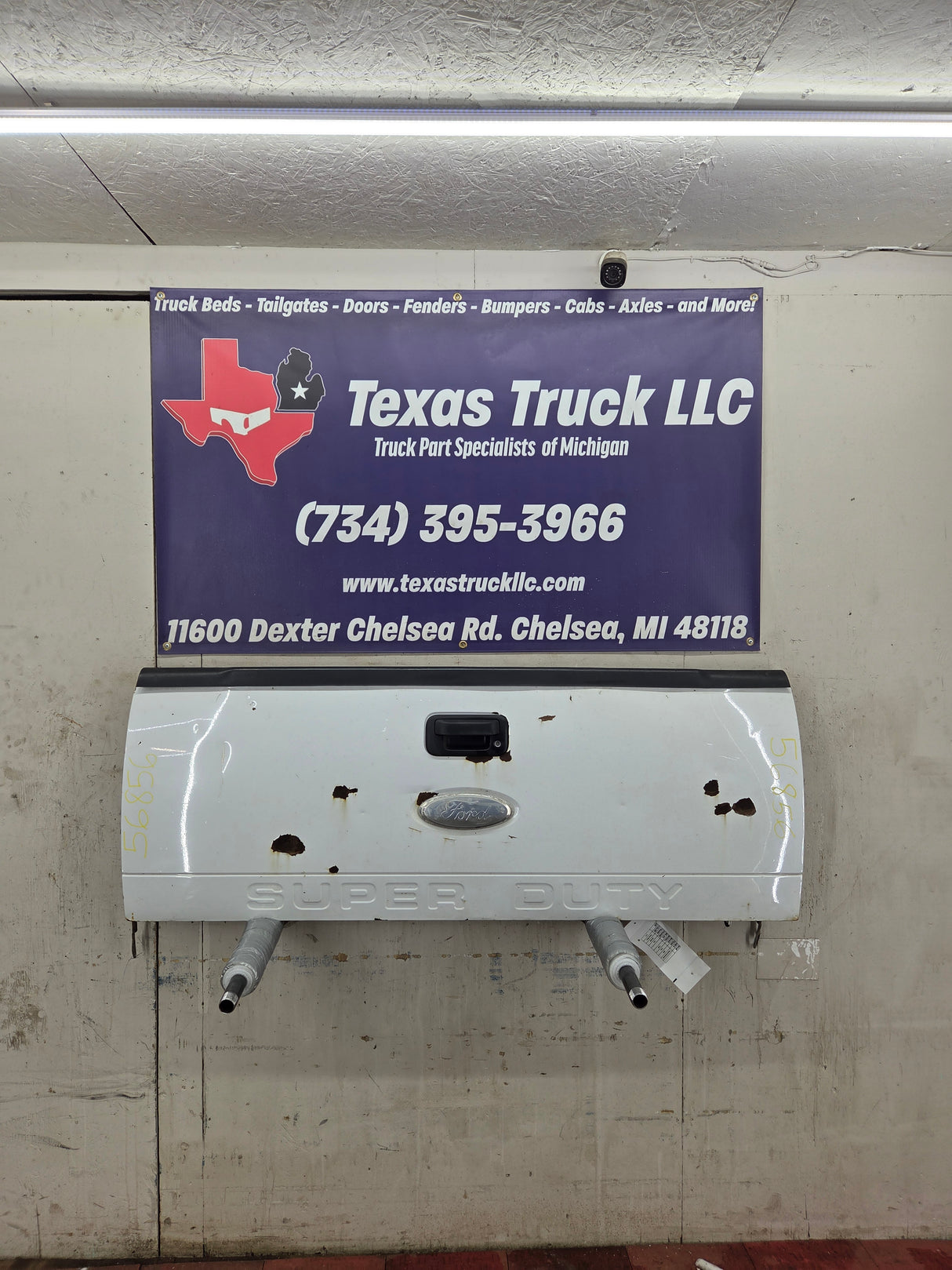 2008-2016 Ford Super Duty Tailgate F250 F350 F450 F550 - Oxford White