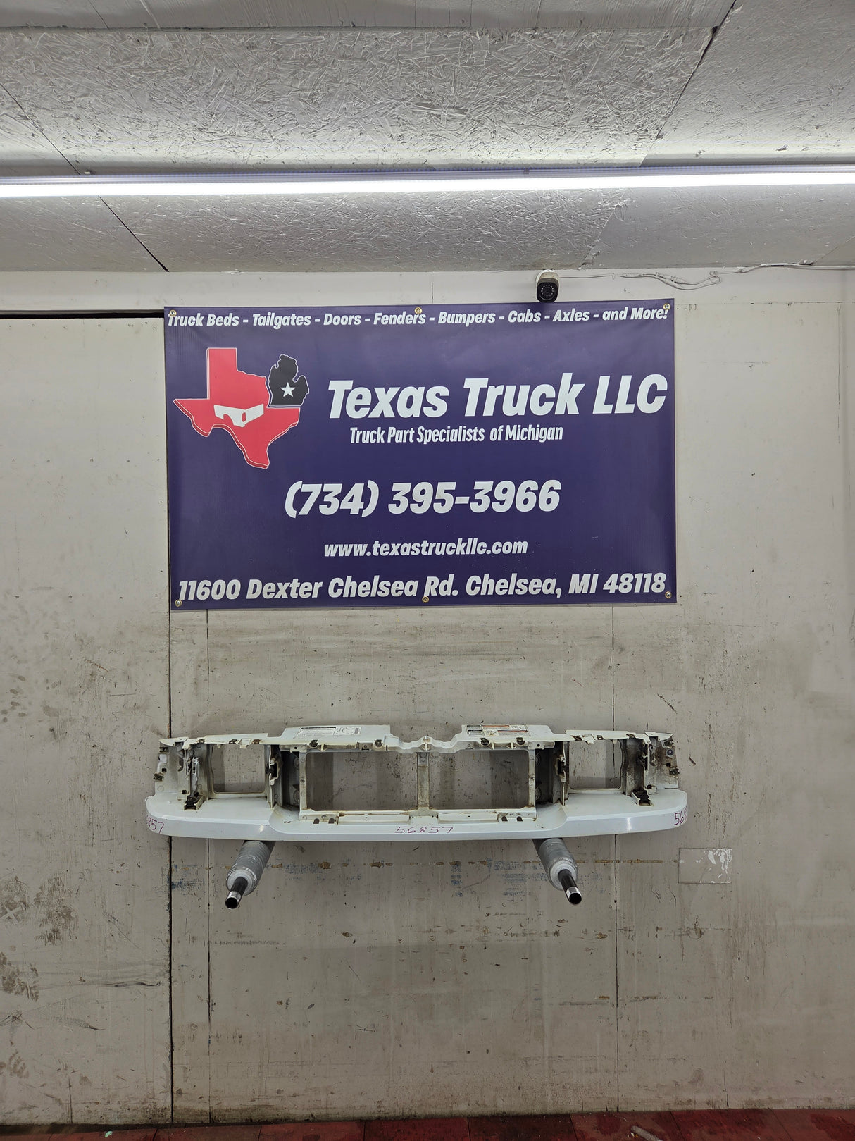 1993-1997 Ford Ranger Front Header Panel Grill Core Support