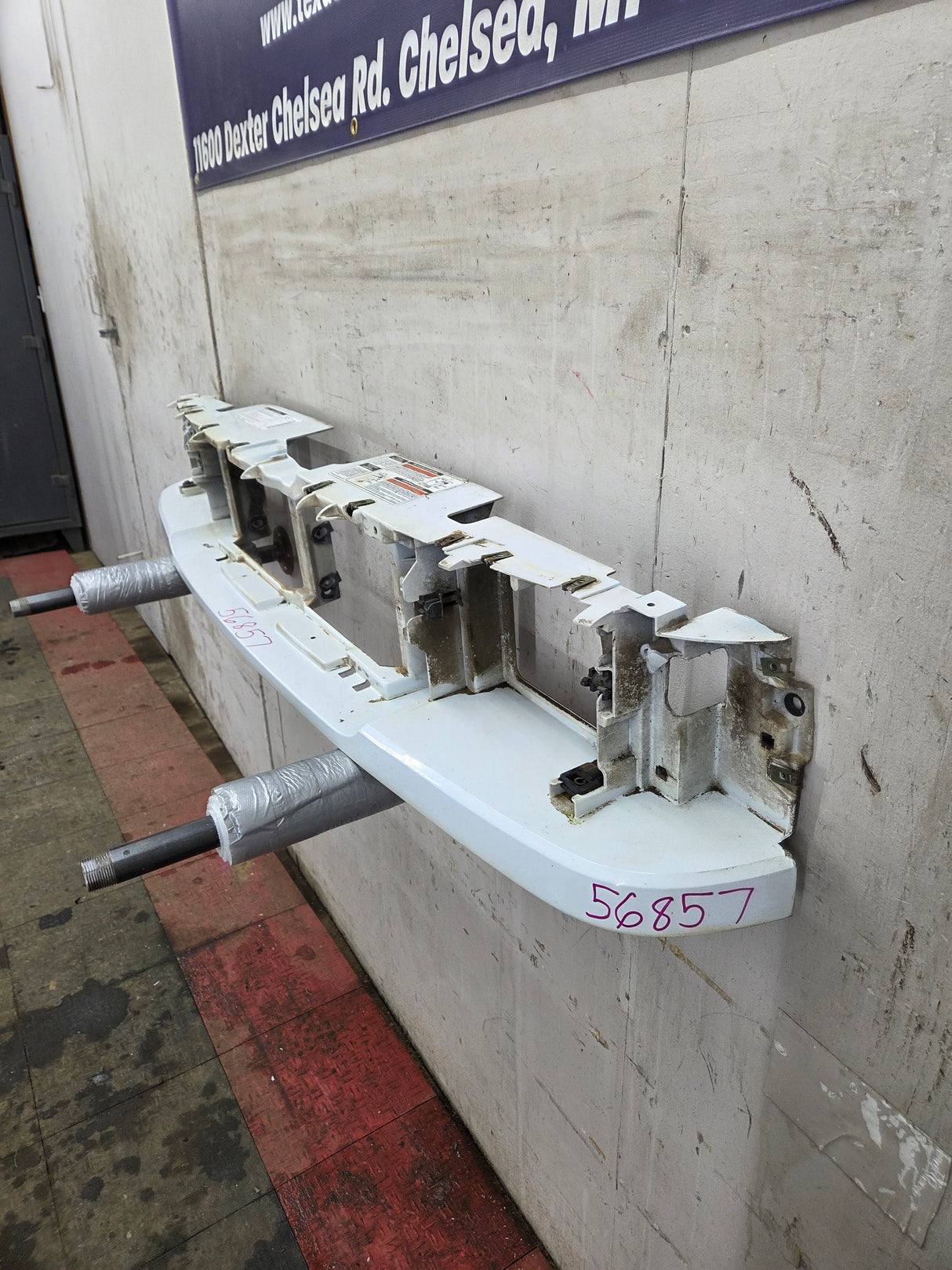 1993-1997 Ford Ranger Front Header Panel Grill Core Support