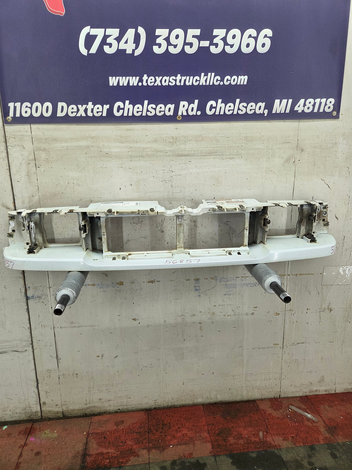 1993-1997 Ford Ranger Front Header Panel Grill Core Support