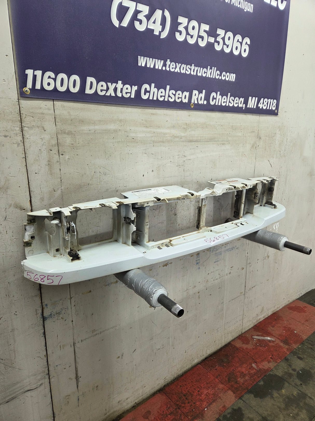 1993-1997 Ford Ranger Front Header Panel Grill Core Support