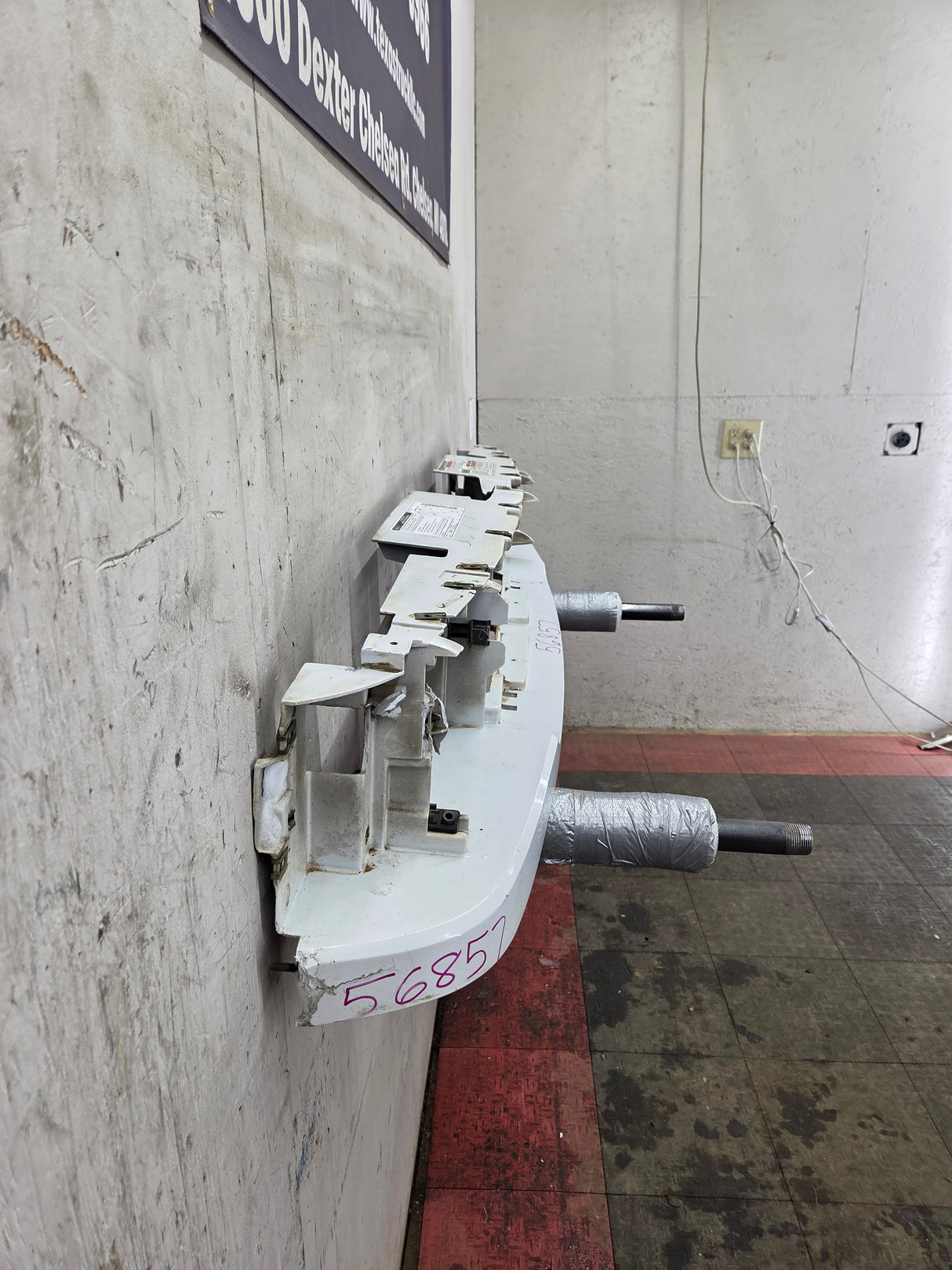 1993-1997 Ford Ranger Front Header Panel Grill Core Support