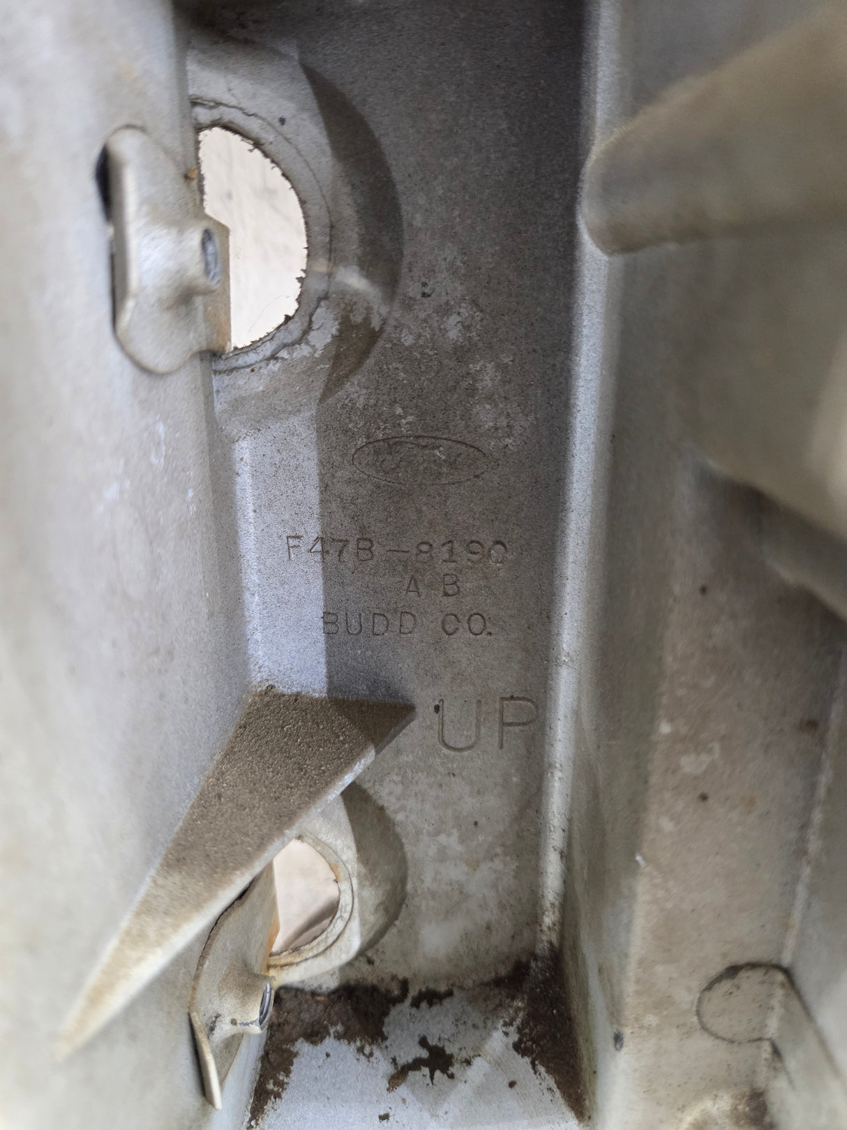 1993-1997 Ford Ranger Front Header Panel Grill Core Support