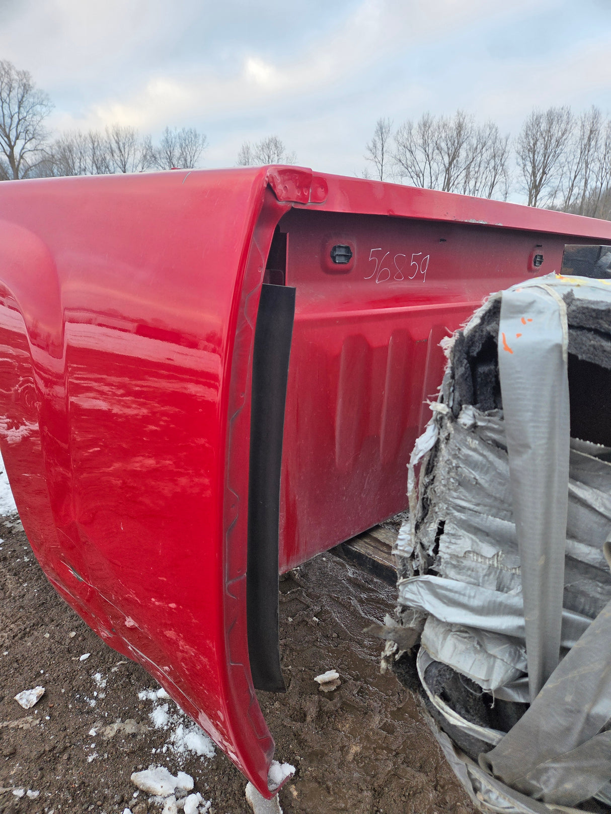 2007-2013 Chevrolet Silverado 1500 2500 3500 HD 6' 6" Short Truck Bed - Red