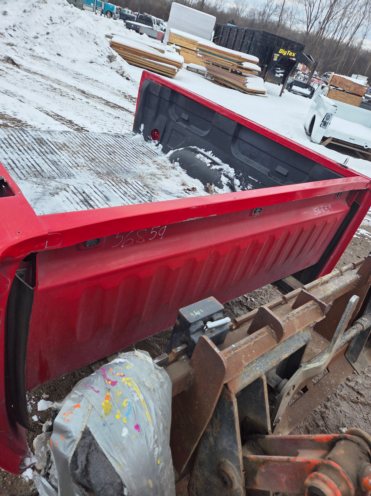 2007-2013 Chevrolet Silverado 1500 2500 3500 HD 6' 6" Short Truck Bed - Red