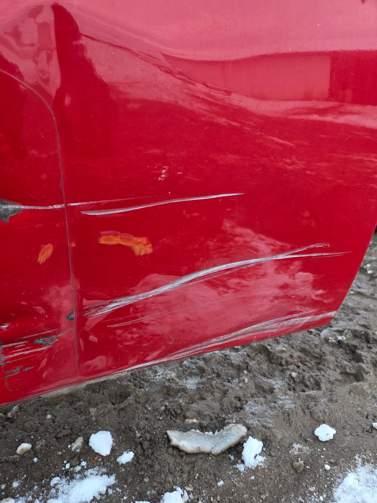 2007-2013 Chevrolet Silverado 1500 2500 3500 HD 6' 6" Short Truck Bed - Red