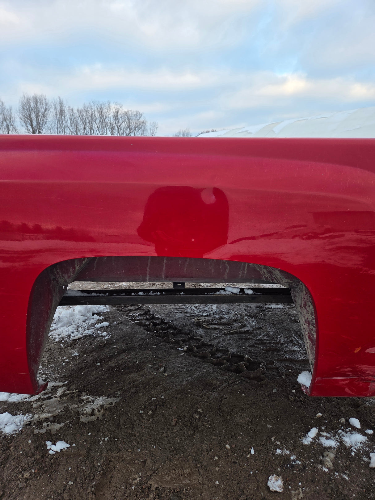 2007-2013 Chevrolet Silverado 1500 2500 3500 HD 6' 6" Short Truck Bed - Red