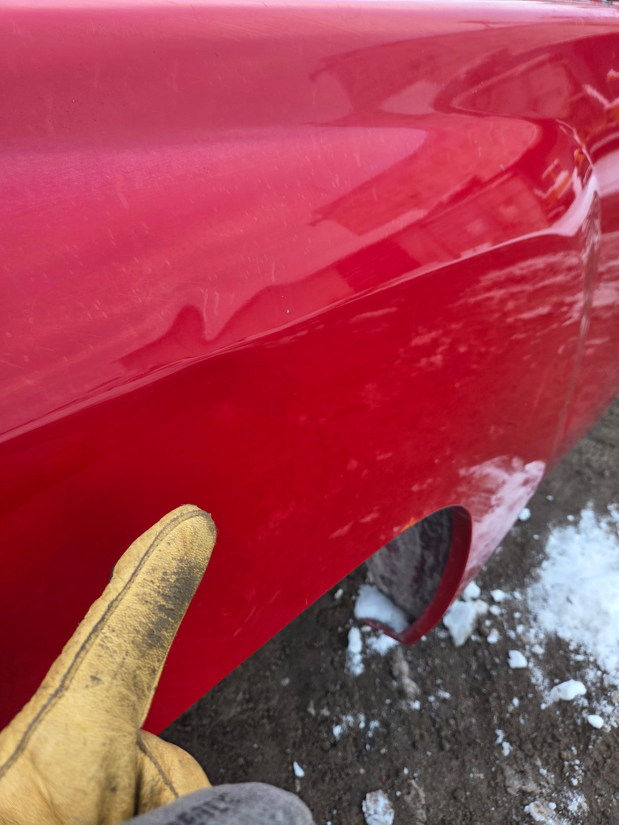 2007-2013 Chevrolet Silverado 1500 2500 3500 HD 6' 6" Short Truck Bed - Red