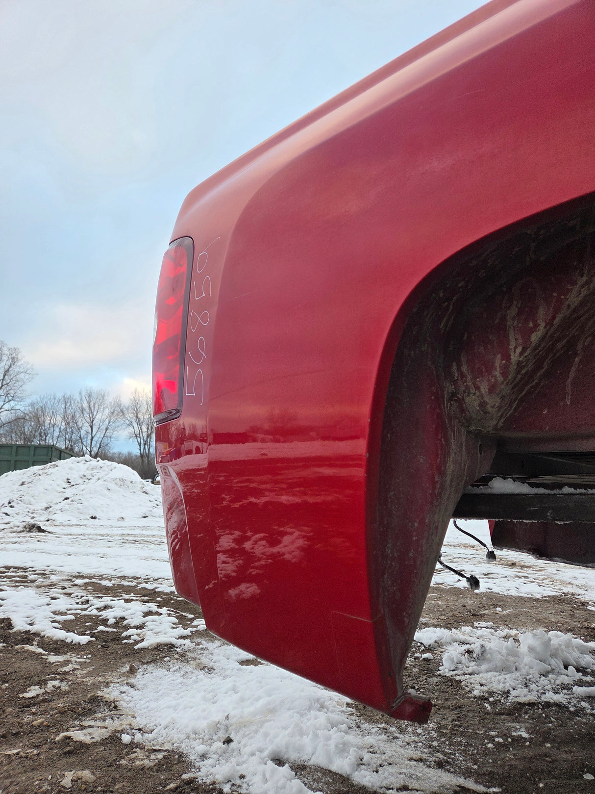 2007-2013 Chevrolet Silverado 1500 2500 3500 HD 6' 6" Short Truck Bed - Red