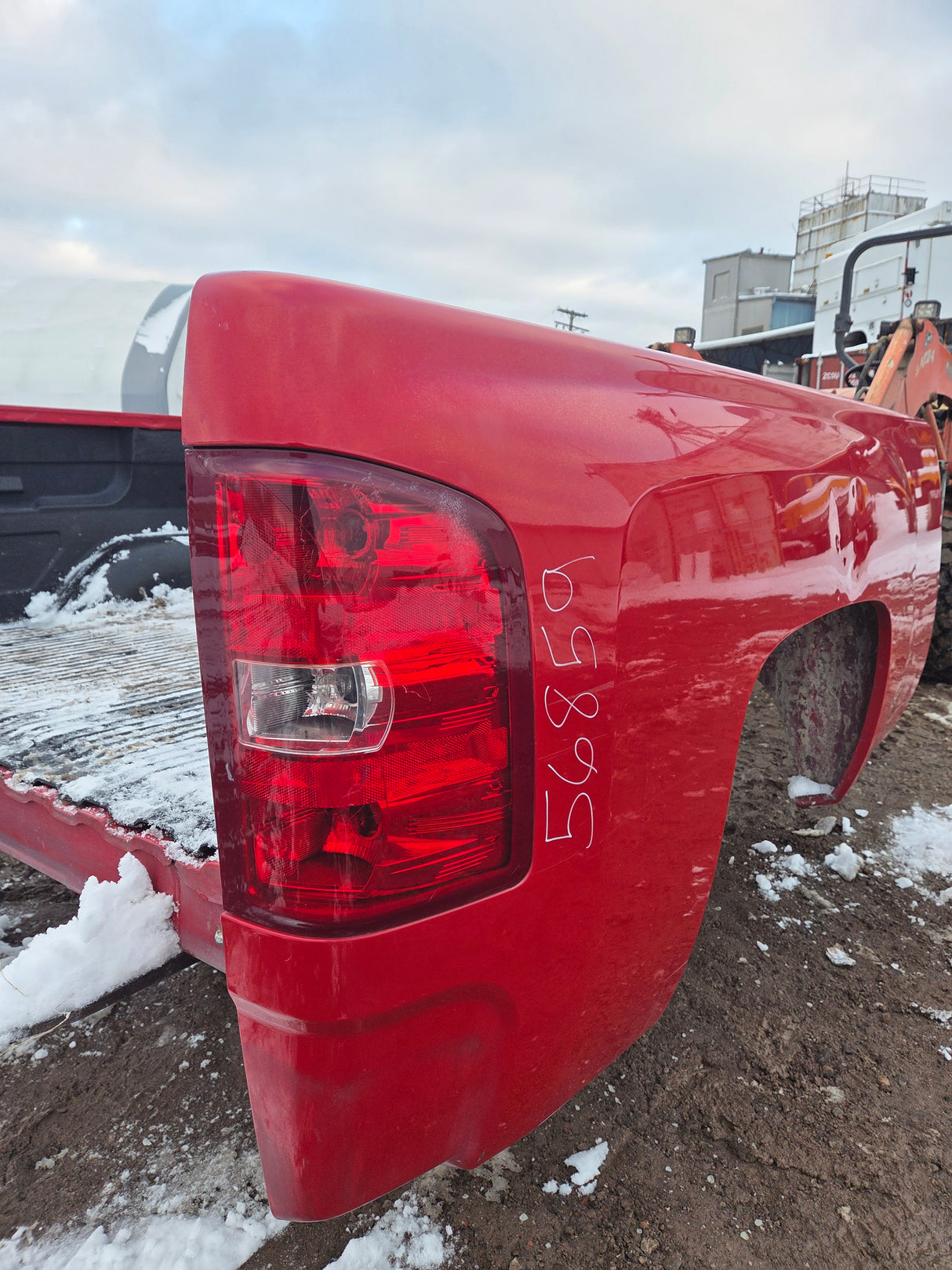 2007-2013 Chevrolet Silverado 1500 2500 3500 HD 6' 6" Short Truck Bed - Red