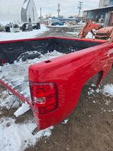 2007-2013 Chevrolet Silverado 1500 2500 3500 HD 6' 6" Short Truck Bed - Red