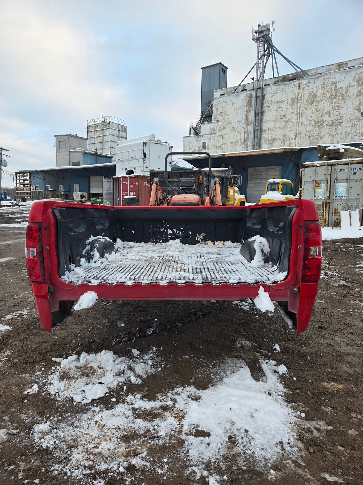 2007-2013 Chevrolet Silverado 1500 2500 3500 HD 6' 6" Short Truck Bed - Red
