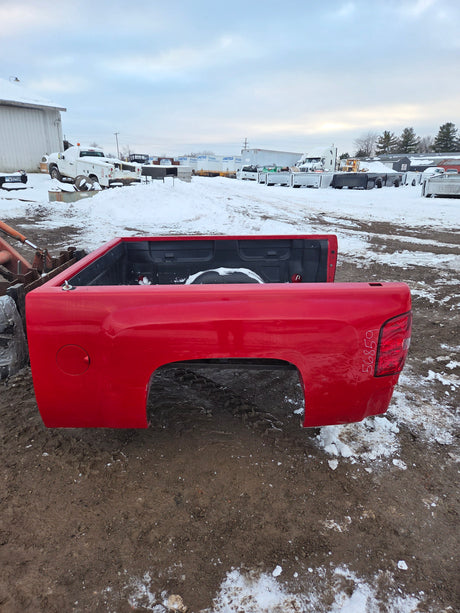 2007-2013 Chevrolet Silverado 1500 2500 3500 HD 6' 6" Short Truck Bed - Red