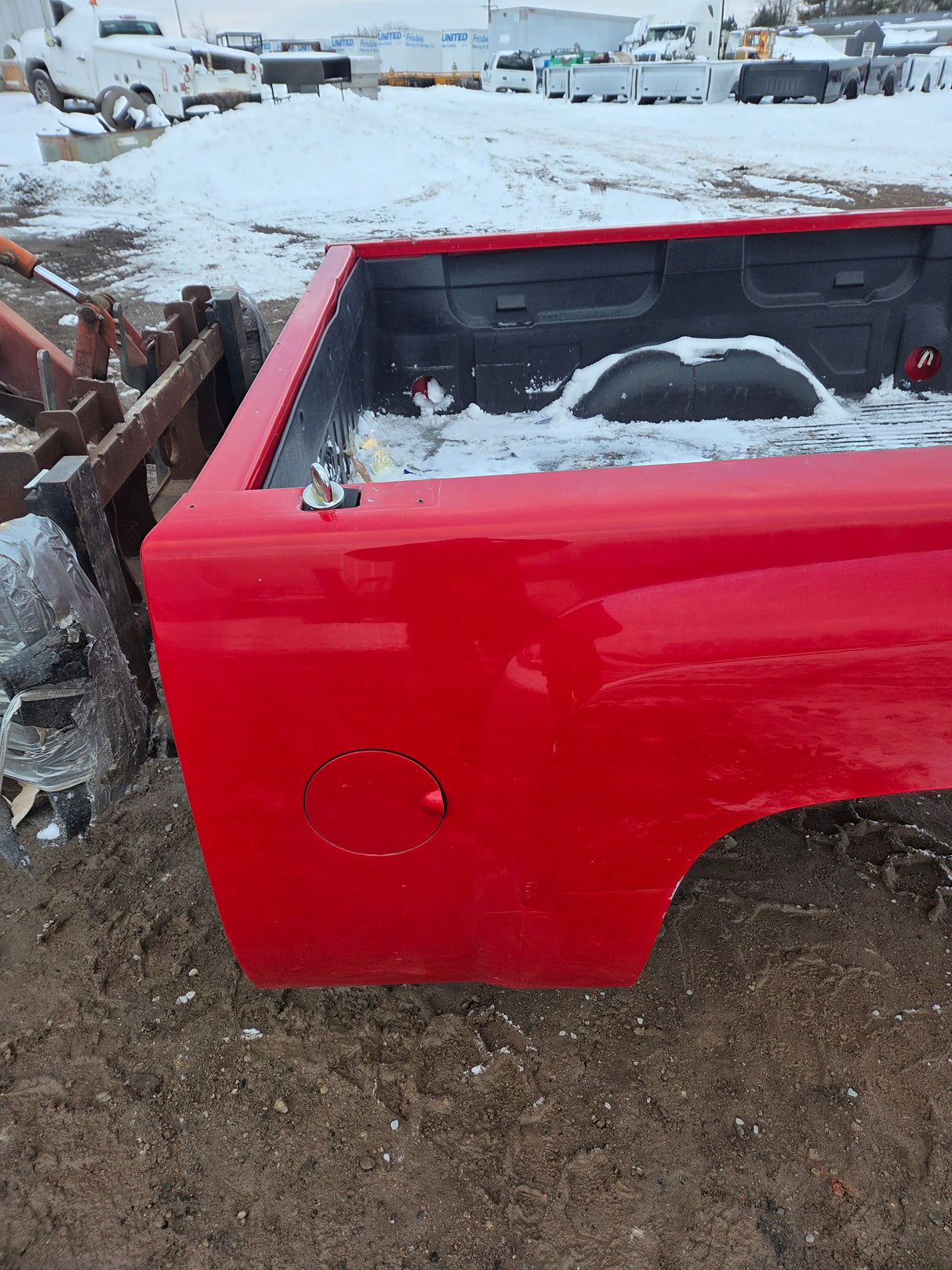 2007-2013 Chevrolet Silverado 1500 2500 3500 HD 6' 6" Short Truck Bed - Red