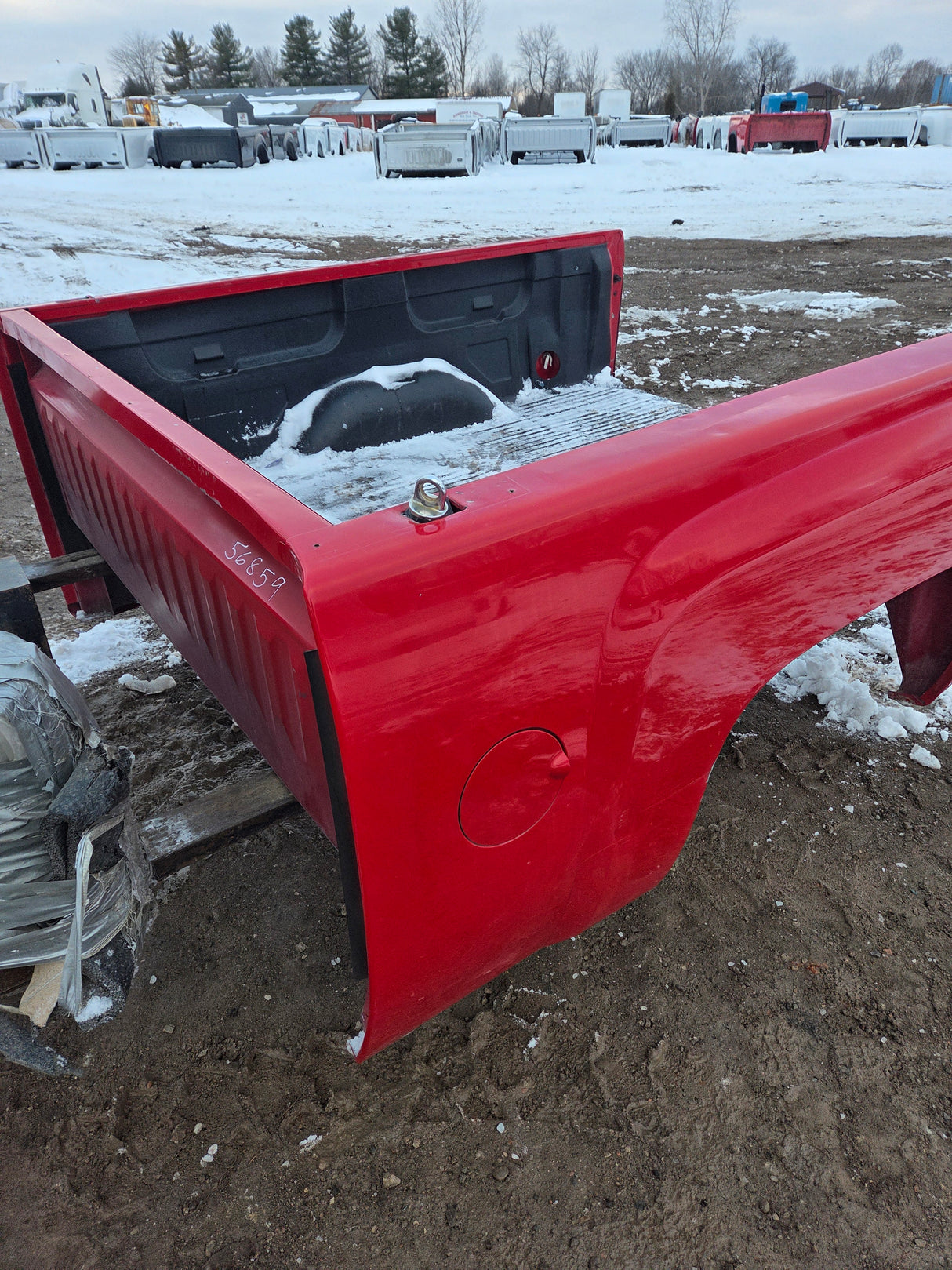 2007-2013 Chevrolet Silverado 1500 2500 3500 HD 6' 6" Short Truck Bed - Red